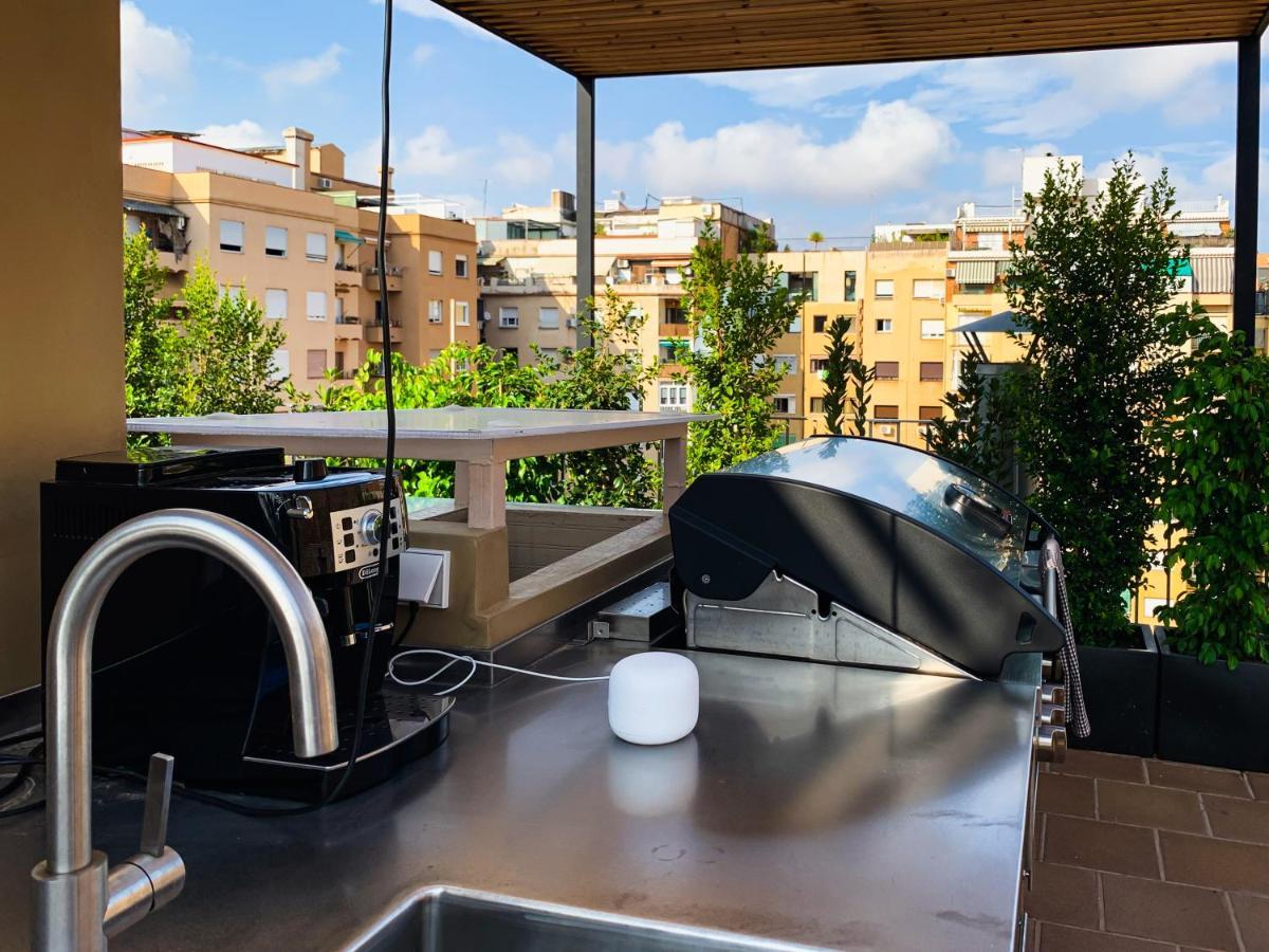 Incredible 2Br Penthouse With Urban Rooftop Garden Барселона Экстерьер фото